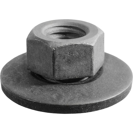 Auveco FREE SPINNING WSHR NUT M6-1.0 19MM WSHR O.D., 5PK 24426